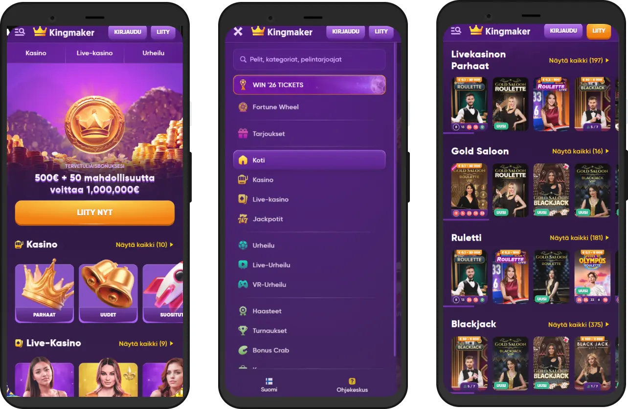 Kingmaker Casino