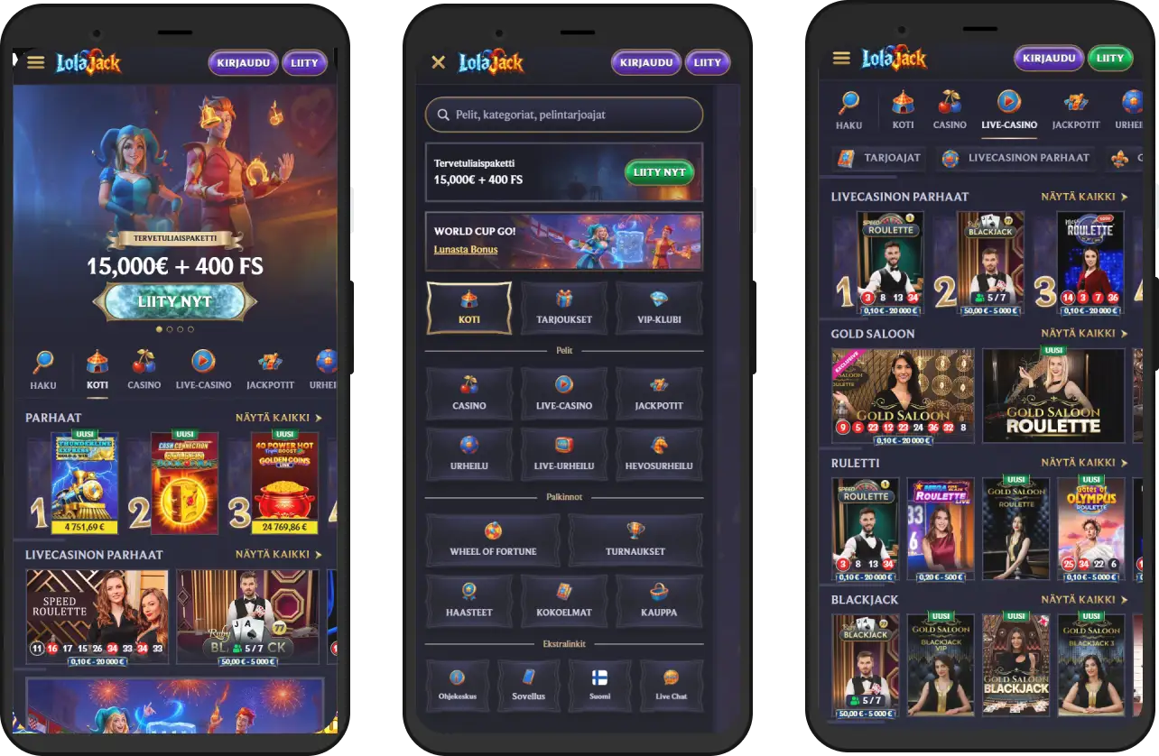 LolaJack Casino