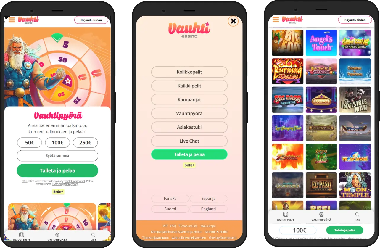 Vauhti Casino
